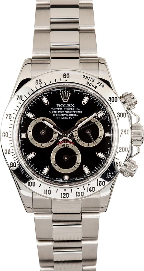 stainless steel rolex daytona black face|daytona rolex price list.